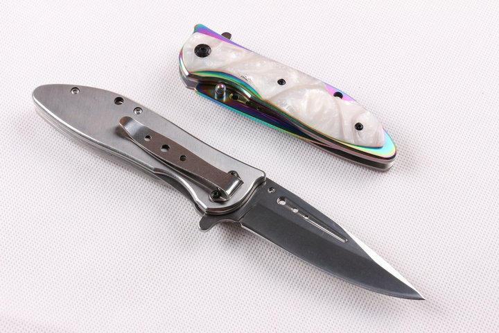 Benchmade DA76 quick opening folding knife（wood handle）UD402356 